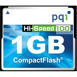 PQI QCF10-1G 1GBコンパクトフラッシュ 100倍速 永久保証