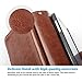 ULAK Galaxy S4 Case, S4 Case - Multi Card Slots Series PU Leather Magnetic Wallet Case Cover for Samsung Galaxy S4 IV i9500 (Brown)