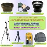 ACCESSORY KIT W/ 3X FOR FUJI FINEPIX S9000 S9500 S9100