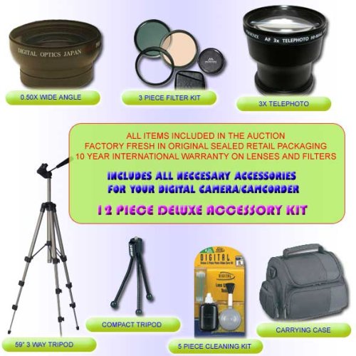 ACCESSORY KIT W/ 3X LENS FOR KODAK EASYSHARE P850 P712