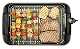 Sanyo HPS-SG3 200-Square-Inch Electric Indoor Barbeque Grill, Black