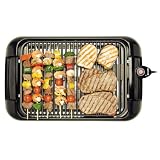 Sanyo HPS-SG3 200-Square-Inch Electric Indoor Barbeque Grill, Black