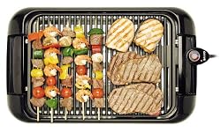 Sanyo HPS-SG3 200-Square-Inch Electric Indoor Barbeque Grill, Black