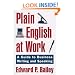 Plain English at Work: A Guide to Writing and Speaking