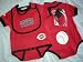 Cincinnati Reds Baby Onesie, Bib and Booties