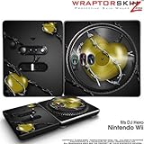 DJ Hero Skin Barbwire Heart Yellow fits Nintendo Wii DJ Heros (DJ HERO NOT  ....