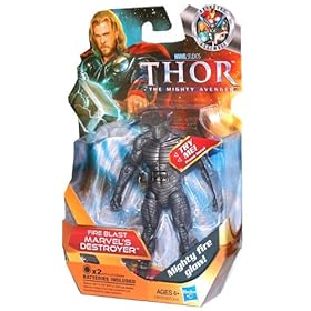  Thor Movie 4 Inch Basic Action Figure #11 Fireblast Marvels Destroyer