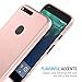 Google Pixel XL Case, Maxboost mSnap Thin Cases [Perfect Fit] [Rose Gold] EXTREME Smooth Surface with Anti-Slip Matte Coating for Excellent Grip Hard Protective PC Covers For Google Pixel XL 2016