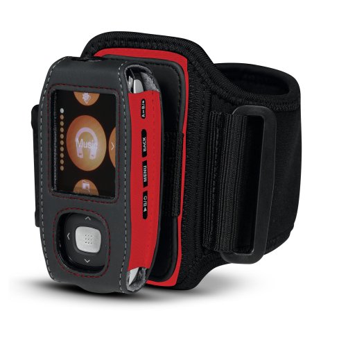 Belkin Sports Armband with Belt Clip for Samsung T9 (F8M016-RED)