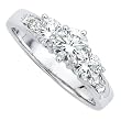 14K White Gold...