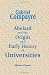 Abelard and the Origin and Early History of Universities