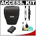 Electronics : Vidpro SLR Holster Camera Case + Sony NP-FM500H Battery + Accessory Kit for Sony Alpha DSLR A100, A200, A300, A350 & A700 Digital SLR Cameras