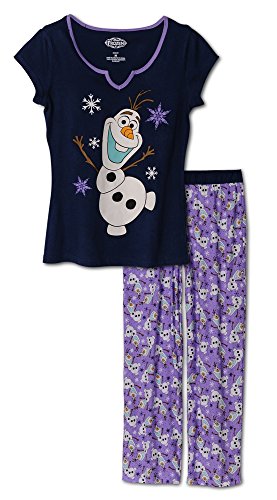 Disney Olaf 2-piece Womens Cotton Pajama Sizes S-XL