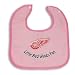 Detroit Red Wings PINK Baby Bib