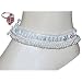 Foot Jewelry From India Silver Anklet Pair 10 inches (anklt468)