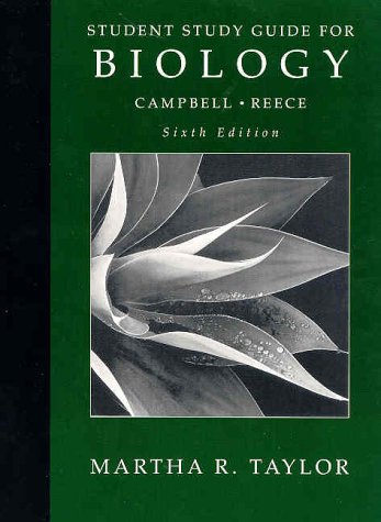 Student Study Guide for Biology, 6th Edition