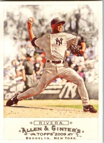 2009 Topps Allen and Ginter Mini #22 Mariano Rivera - New York Yankees (Baseball Cards)
