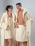 Hooded Bathrobe Sauna - Unisex Size L