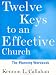 Twelve Keys to an Effective Church, The Planning Workbook (The Kennon Callahan Resource Library for Effective Churches)