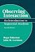 Books : Observing Interaction: An Introduction to Sequential Analysis