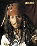 Posters: The Pirates Of The Caribbean Mini Poster - Johnny Depp (20 X 16 Inches