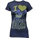Search : SpongeBob SquarePants I Love Heroes Juniors Girly T-Shirt
