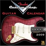 Fender Guitars 2009 Wall Calendar 12 X 12