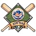 New York Mets High Definition Plaque Clock