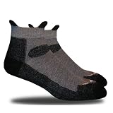 RHINO SOCKS SSt black, Black / Dk. Grey, anklet sports cycling biking hiking running socks