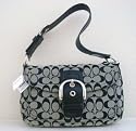 Coach Soho Signature Pocket Flap Black 13113