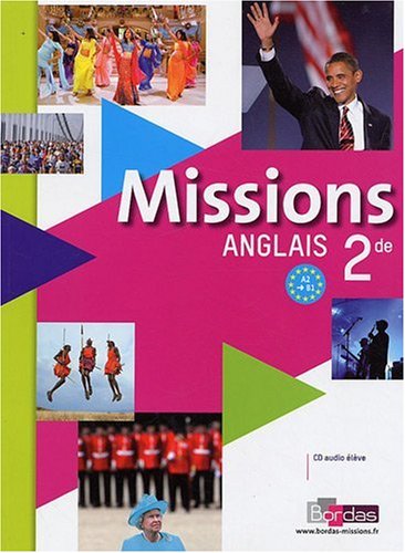 Missions Anglais 2de : A2 vers B1 (1CD audio)