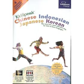 KidSpeak Chinese, Indonesian, Japanese & Korean Language Tutor for Beginners