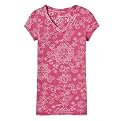 Girls' Mossimo Supply Co. Short-Sleeve Knit Top - Rose