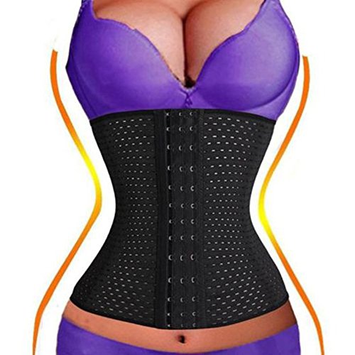 ALING Running Belt Waist Trainer Sport Cincher Tummy Underbust Corset Body Shaper