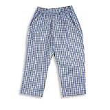 Mis Tee V-Us - Boys Plaid Flannel Pant, Blue, Brown