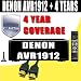 AVR-1912 7.1 Channel Network Streaming A/V Home Theater Receiver + 4 Years Service Coverage + 6 Foot High Performance Cable DavisMAX AV Bundle