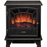 Duraflame Dfs-550-0 Electric Stove With Heater And Dimmer Dial - Black