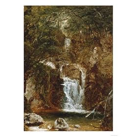 Cascade Near Lake George Giclee Poster Print, 24x32