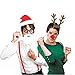 Soledi (Pack of 17) Funny DIY Photo Booth Props Mustache Glasses Snowflake Gift On A Stick Wedding Birthday Christmas Xmas Party Family