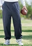 Elastic-cuff Fleece Pants