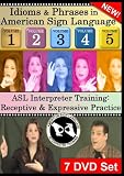 Idioms & Phrases in ASL, Vol. 1-5 & ASL Interpreter Training DVD Sets