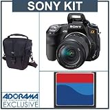 Sony Alpha DSLR-A200 Digital SLR Camera Body with Sony 18-70mm Zoom Lens, 10.2 Megapixels Kit, with 2GB CF Memory Card, Lowepro Holster-Style Case,