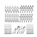 IMAGE OF Gorham Chantilly 66-Piece Sterling Flatware Dinner Set, Service for 12