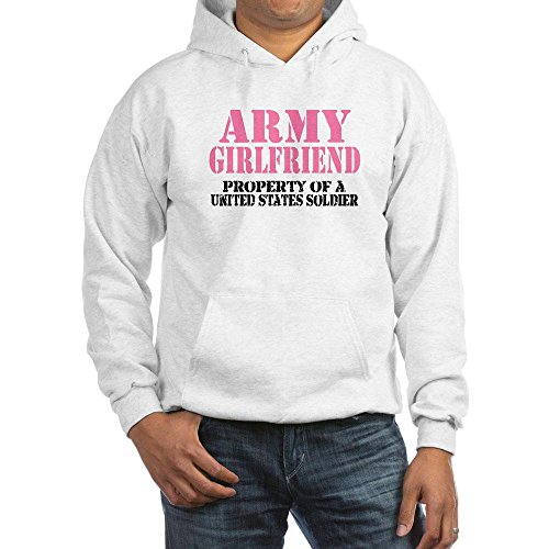 CafePress Hooded Sweatshirt - ARMY Girlfriend Property of a Hooded Sweatshirt