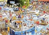 Falcon Deluxe Puzzle - I Love River Cruise Chaos (1000 pieces)