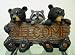 Welcome Animals Bear Porch Garden Yard Art Statue