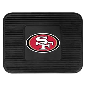 Fan Mats 9973 NFL San Francisco 49ers Vinyl Utility Mat