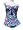 Turq/Purple Daisey