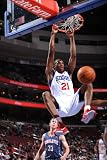 Charlotte Bobcats v Philadelphia 76ers: Thaddeus Young Photographic Poster Print by Jesse D. Garrabrant, 12x18