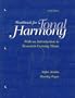 Student Workbook and CD for use with Tonal Harmony